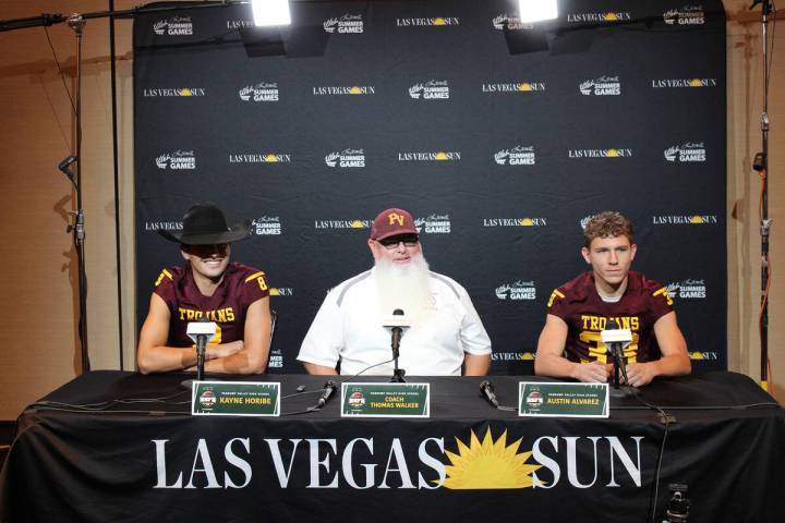 Answering rapid fire questions from Las Vegas Sun managing editor Ray Brewer, the trio did a gr ...