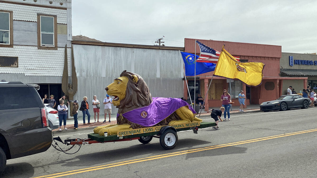 To help draw attention to the fact that the Lions Club is coming back to Tonopah, chapters from ...