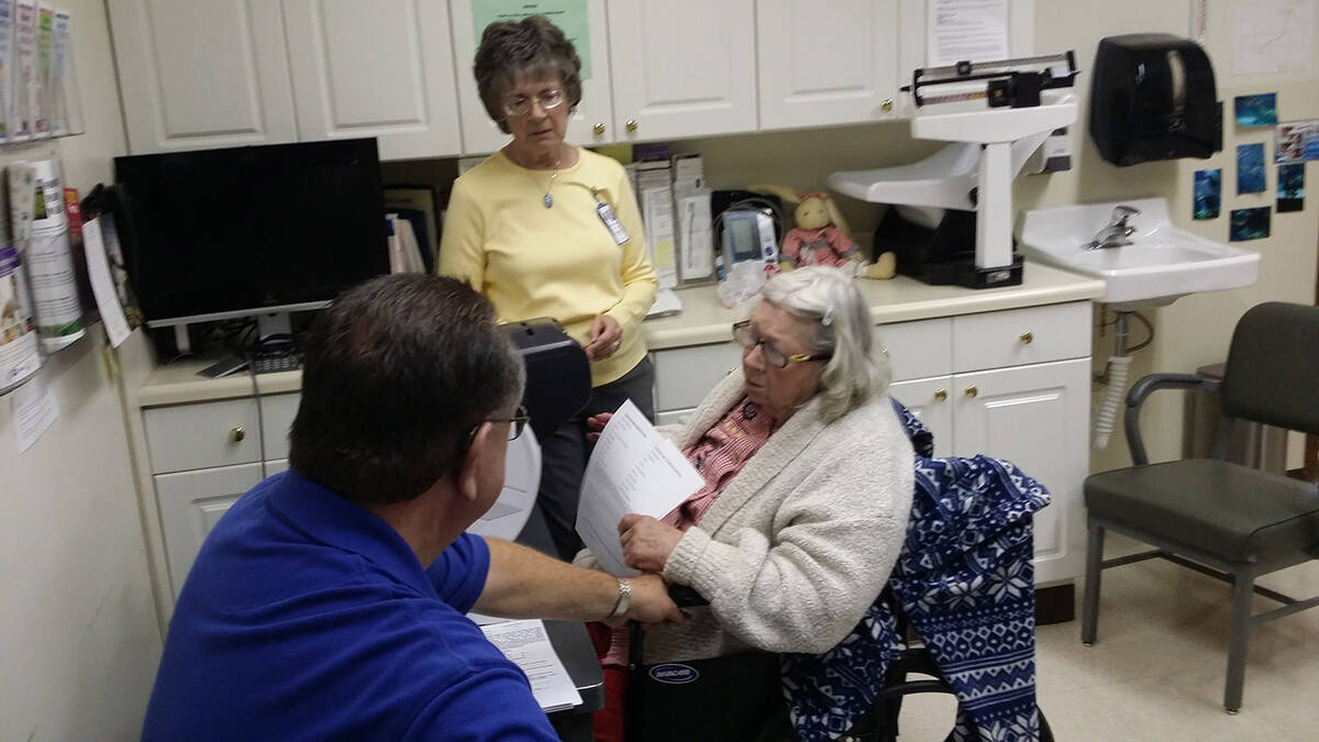 In 2016, the Lions Club hosted a free vision screening event in Tonopah, as vision support prog ...
