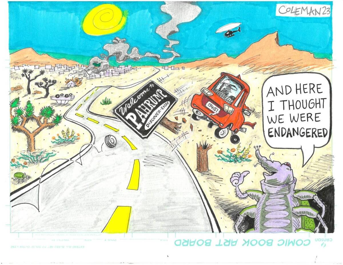 Eric Coleman/Pahrump Valley Times