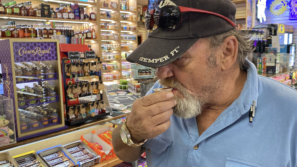 Liquor and Tobacco Express hosts free drink tastings twice a month, giving shoppers an opportun ...