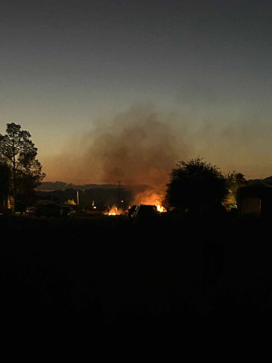 On Wednesday, July 30, fire crews responded to the report of brush fire on East Ambush Street a ...