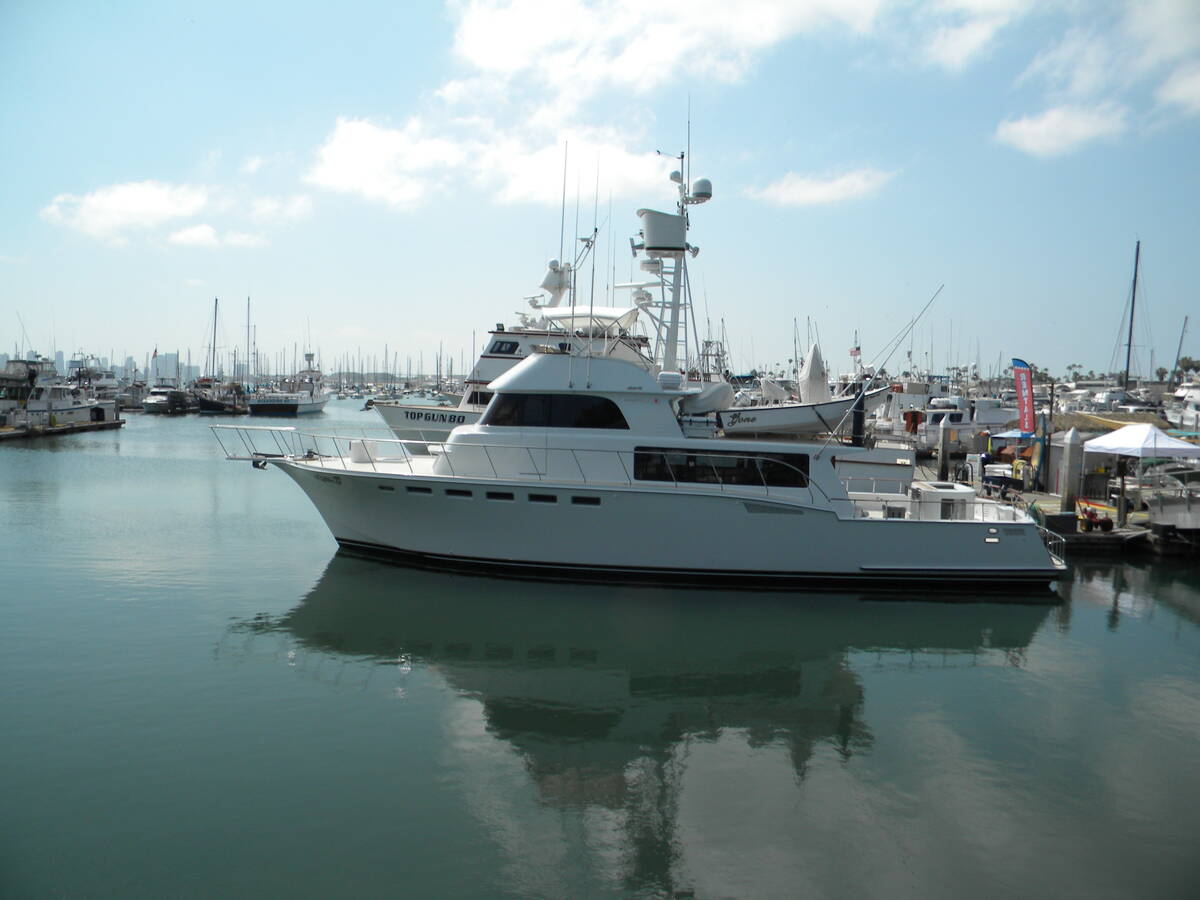 A charter fishing boat out of Point Loma in San Diego gets ready to embark on an overnight fish ...