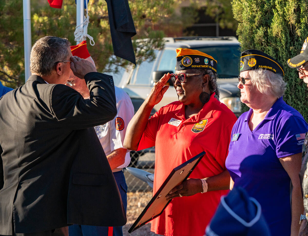 On Thursday, August, 7 veterans organizations of the Pahrump Valley came together to honor thos ...