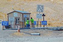 The Pahrump Landfill has a scale for weighing loads coming into and exiting the facility but fo ...