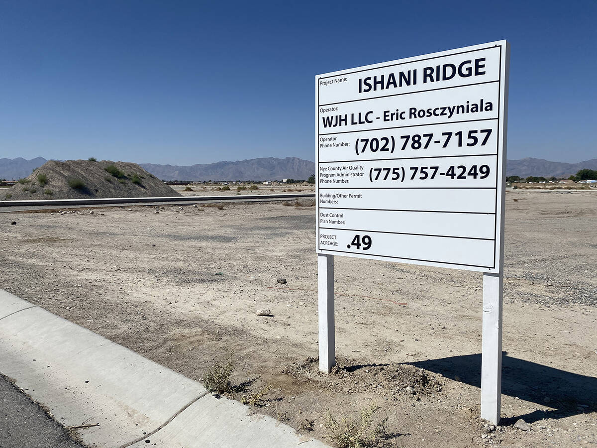 Century Complete is now developing new single-family homesites in Ishani Ridge, a Pahrump subdi ...