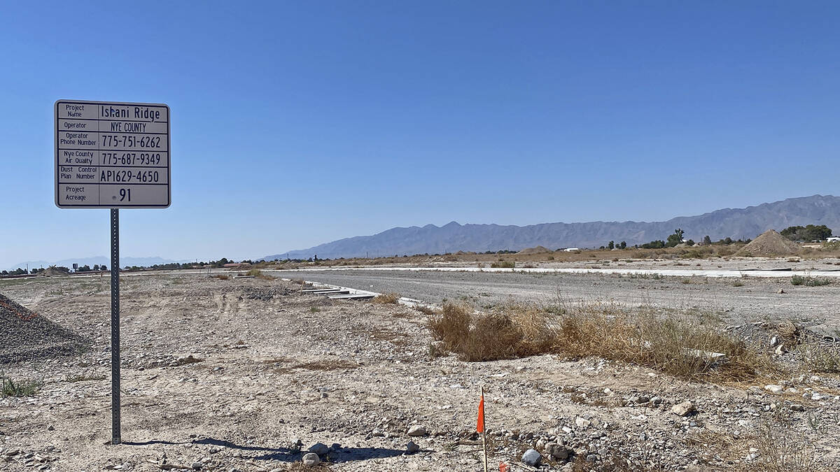 As residents drive down Wilson Rd. in Pahrump, they might have noticed construction on several ...