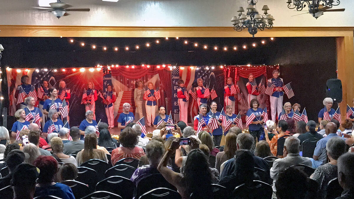 The Nevada Silver Tappers' USO Benefit Show is a highly popular annual event, with sold-out cro ...