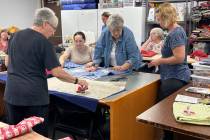 A sewing class at Nyespace explores understanding directions, seam allowances, and finishes. Al ...