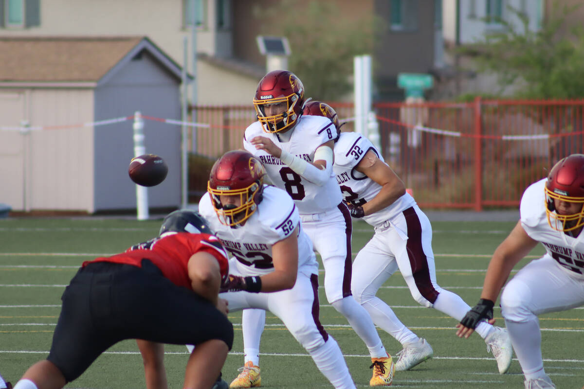 Trojans senior QB Kayne Horibe threw for three touchdowns and two on the ground in a 54-0 blowo ...