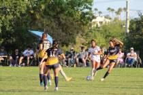 Following their rival away league game against Boulder City High School, the Trojans fell 2-0 i ...