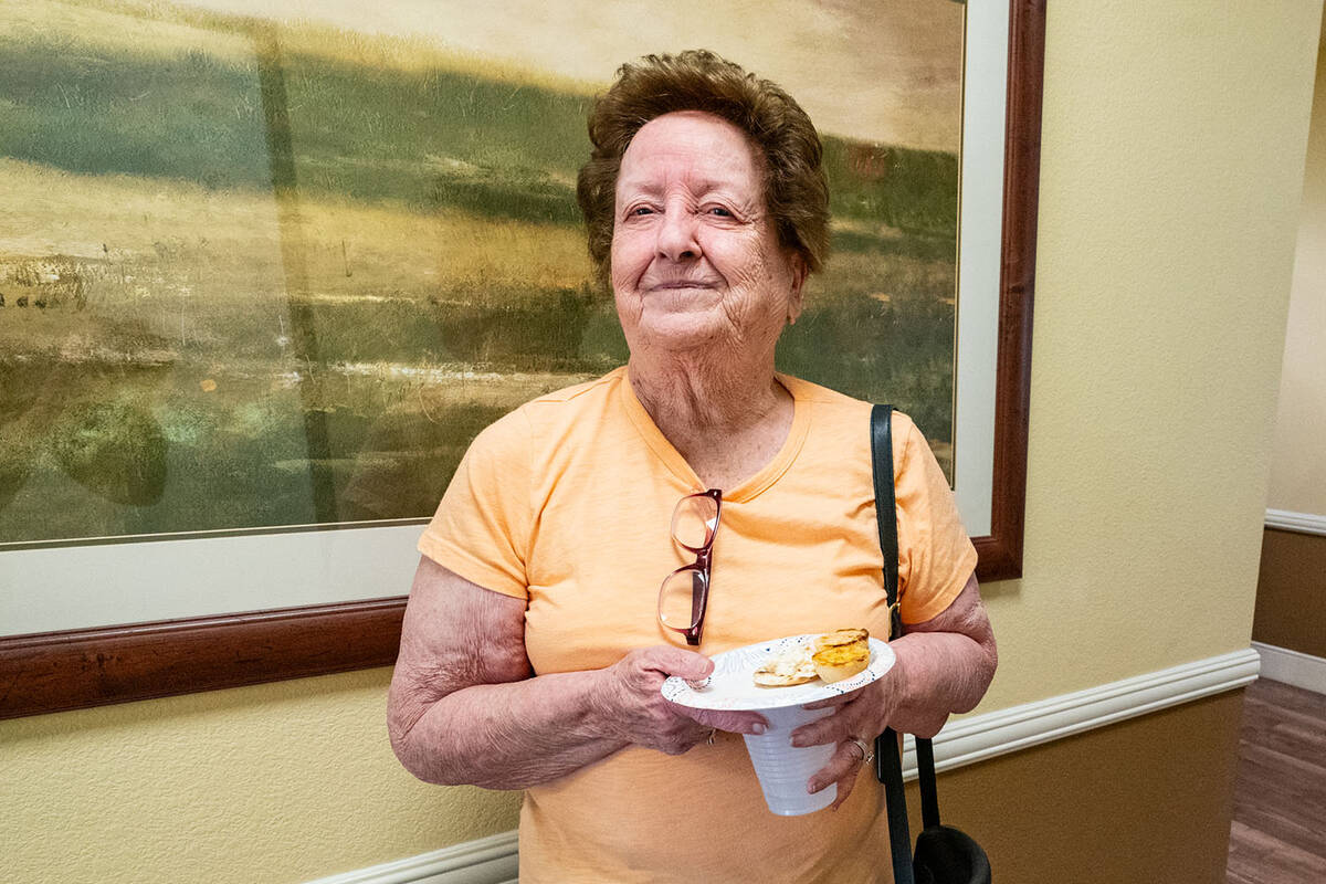 “I think it’s just great everyone turned out. I think people need that social touch,” sai ...