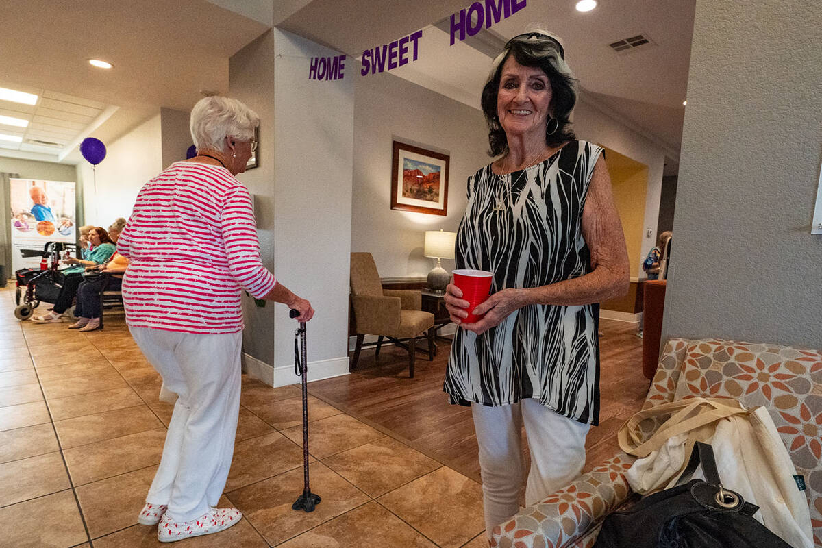 “The tour was lovely,” said Barbara Beeman. (John Clausen/Pahrump Valley Times)