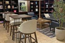 From barstools and couples tables to couches and loveseats arranged around coffee tables, the t ...