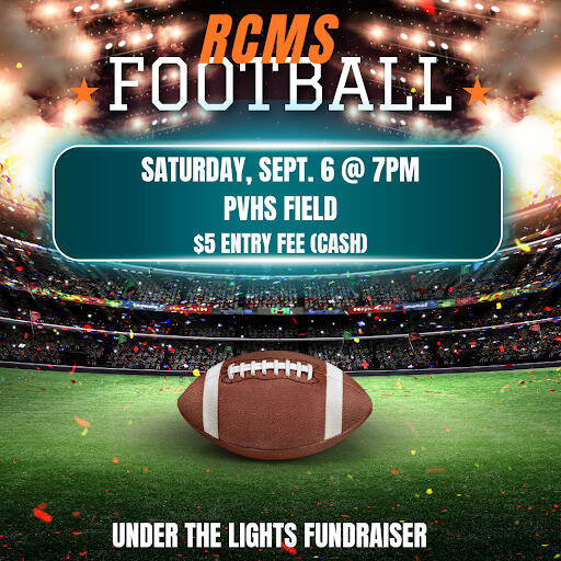 Rosemary Clarke Middle School's football program is set to host a special under-the-lights scri ...