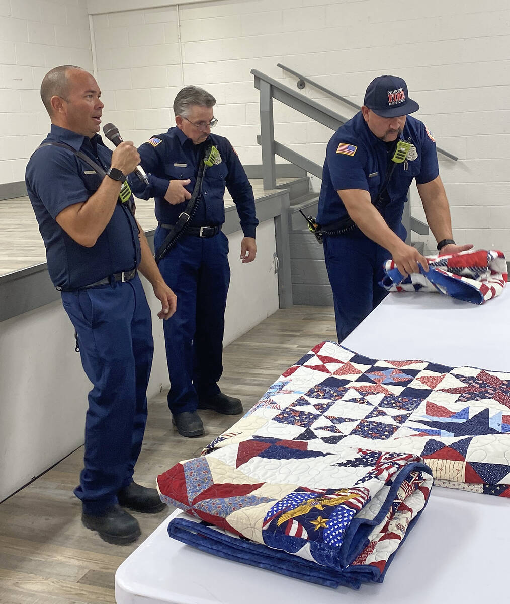 With a grateful heart, fire capt. James Rosen, one of the first responders honored with a 9/11 ...