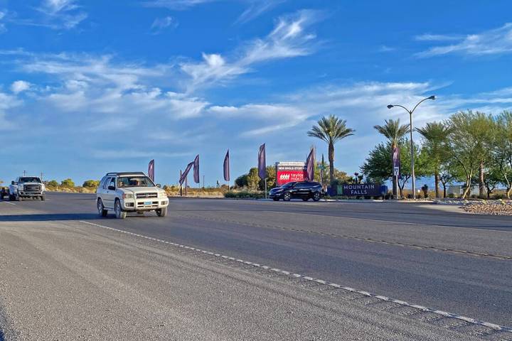 With traffic traveling into and out of Pahrump at speeds of between 65 and 75 miles an hour, ma ...