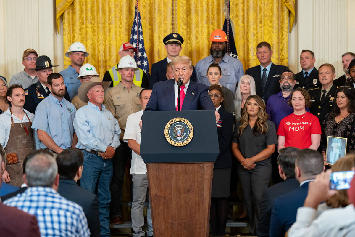 On June 26, President Donald Trump spoke about the One Big Beautiful Bill Act during White Hous ...