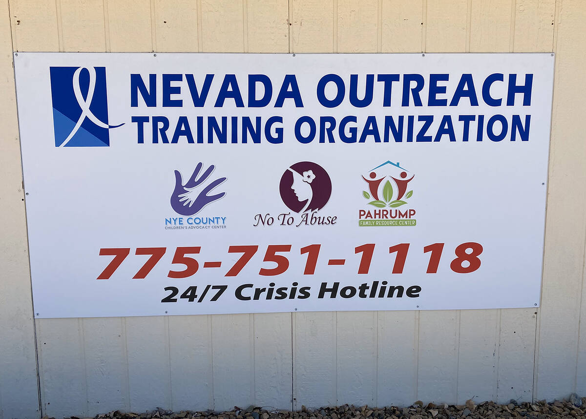 Nevada Outreach offers a variety of services, including No to Abuse and the Pahrump Family Reso ...