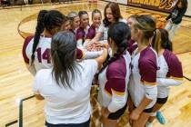After a dominant display over three sets, the Lady Trojans Volleyball program improved their ov ...