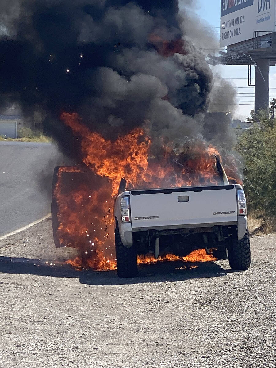 On Wednesday, Aug. 27, Pahrump Valley Fire and Rescue were dispatched to the area of Highway 37 ...