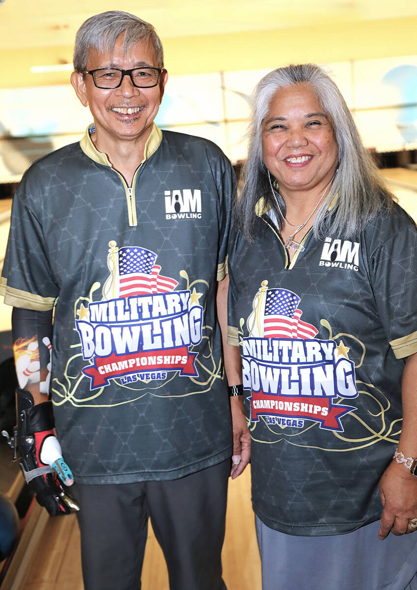 Pahrump 500 bowlers Zid and Nenita Cabuena came in third place in the 500 Bowlers with Groupies ...