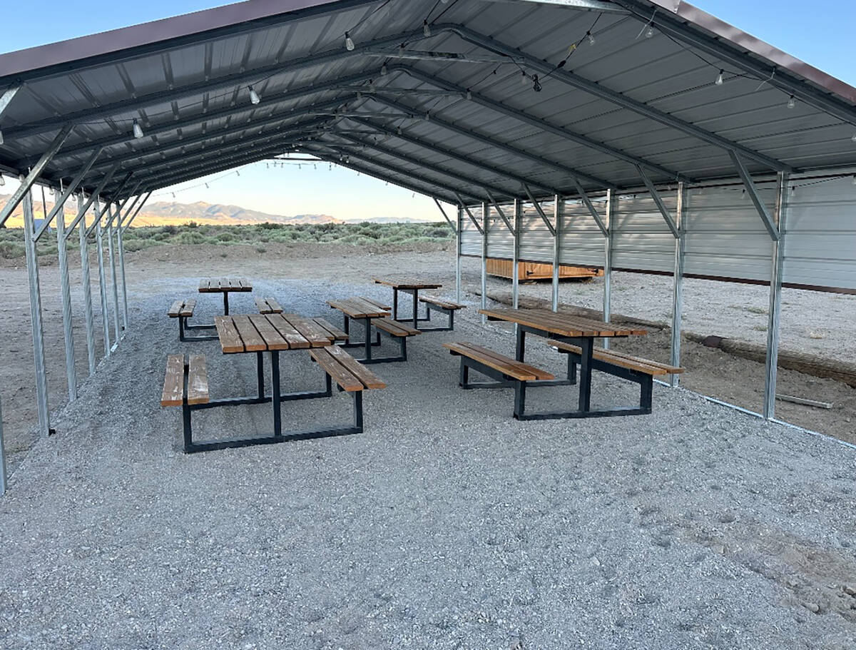 Now users of the Carvers Arena Trap Range have somewhere to relax and spread out a meal, with n ...