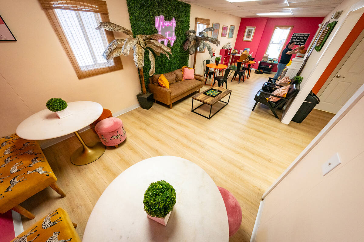 Our Place Coffee features an area called “The Jungle” complete with toys and a play kitchen ...