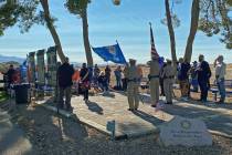 The First Responders Reflection Area at the Calvada Eye saw a sizeable crowd during the 9/11 Me ...