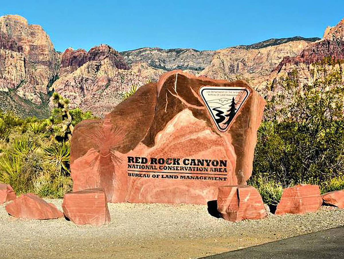 Participating Sept. 27 BLM free entry locations near Pahrump inclthe Red Rock Canyon National C ...
