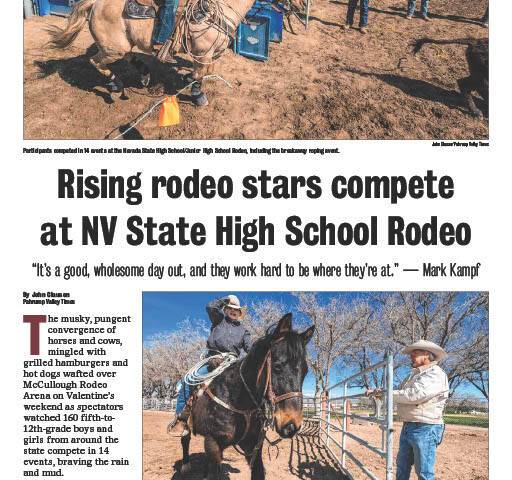 John Clausen/Pahrump Valley Times