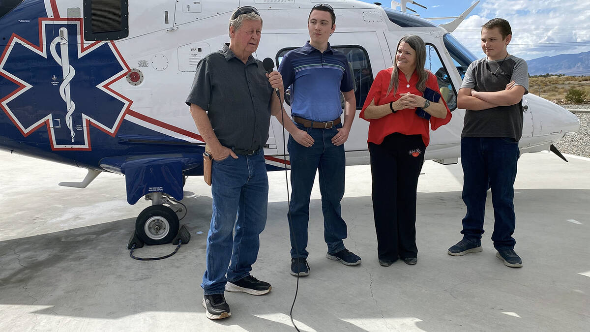 From left to right are Gregory Herl, Jesse James, Pamela Herl and Sammy Holly, all of whom were ...