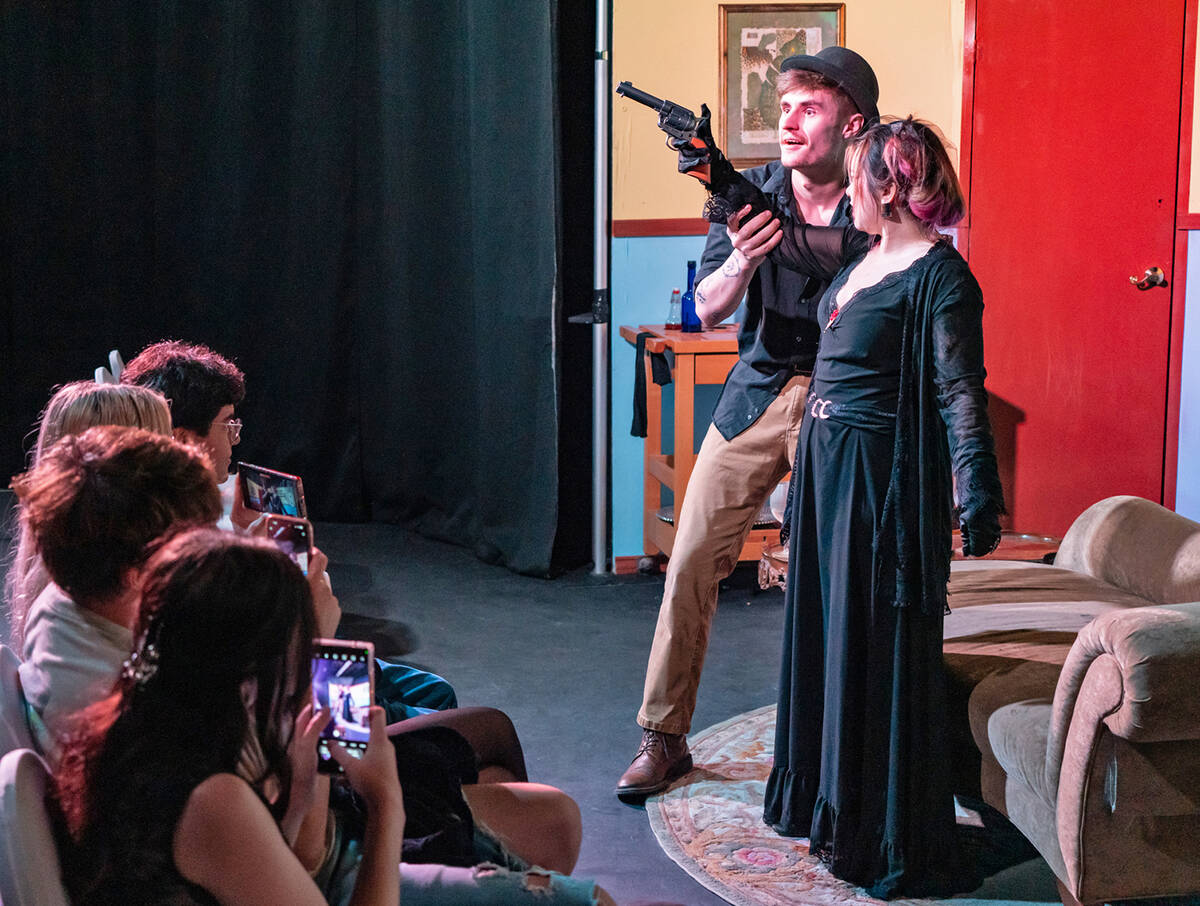 It takes presence to capture an audience's attention and the Pahrump Theatre Company actors tak ...