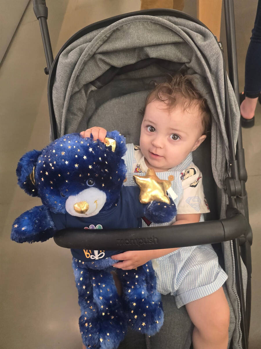 1-year-old Paxton, is in the hospital after a drowning incident that happened on Aug. 31. (Kand ...