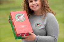 Veronica Miranda visited Pahrump in September to speak with local groups and churches to share ...