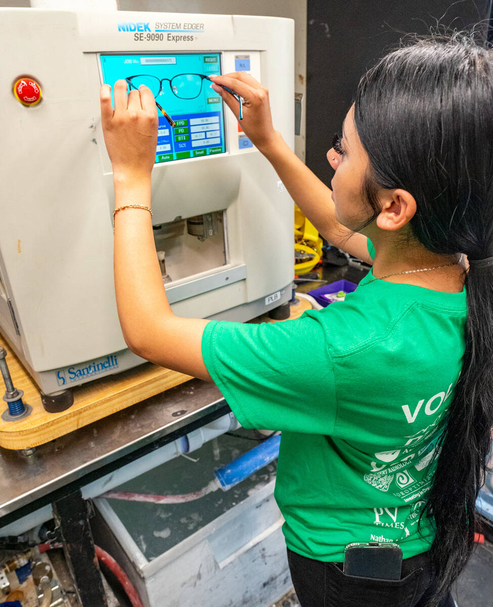 Prescription eyeglasses can be created right on site by Remote Area Medical volunteers, allowin ...