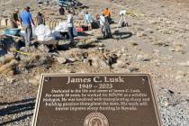 James "Jim" C. Lusk was a biologist and game warden for the Nevada Dept. of Wildlife from the m ...