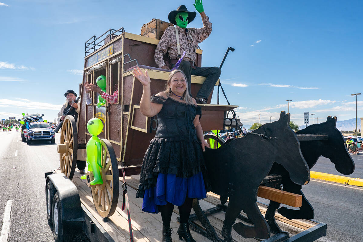 The Pahrump Gunfighters are regulars in area parades and for this year's Fall Festival Parade, ...