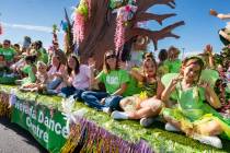 The Best Youth Entry for the Pahrump Fall Festival Parade went to the Nevada Dance Center for t ...