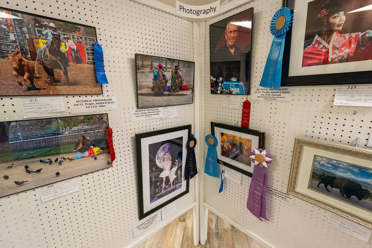 Photography was just one of many Arts and Crafts categories of competition at the Pahrump Fall ...