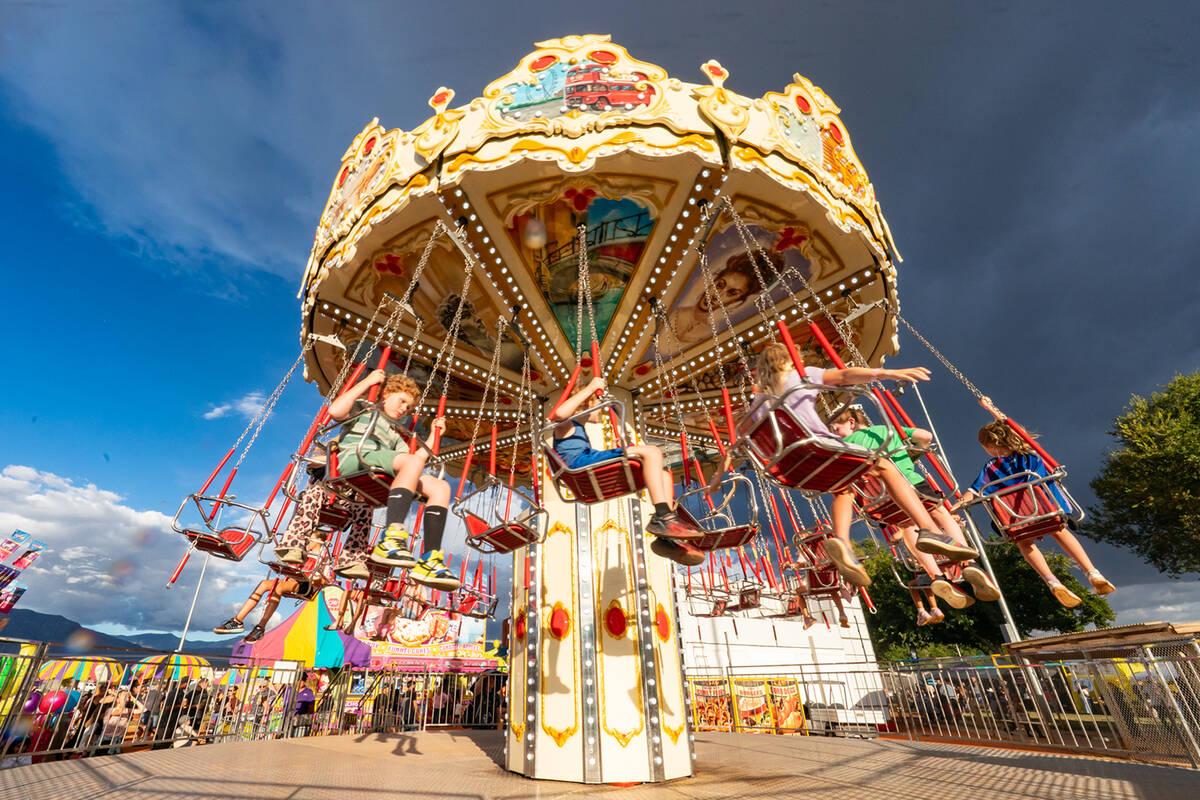 Combining the whimsical fun of a merry-go-round with the excitement of soaring through this air ...