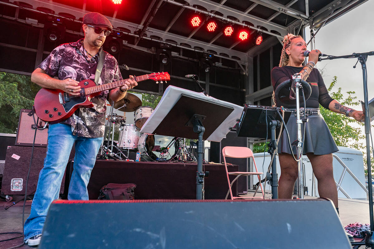 The stage at the Pahrump Fall Festival was rocking all weekend long as all kinds of performers ...
