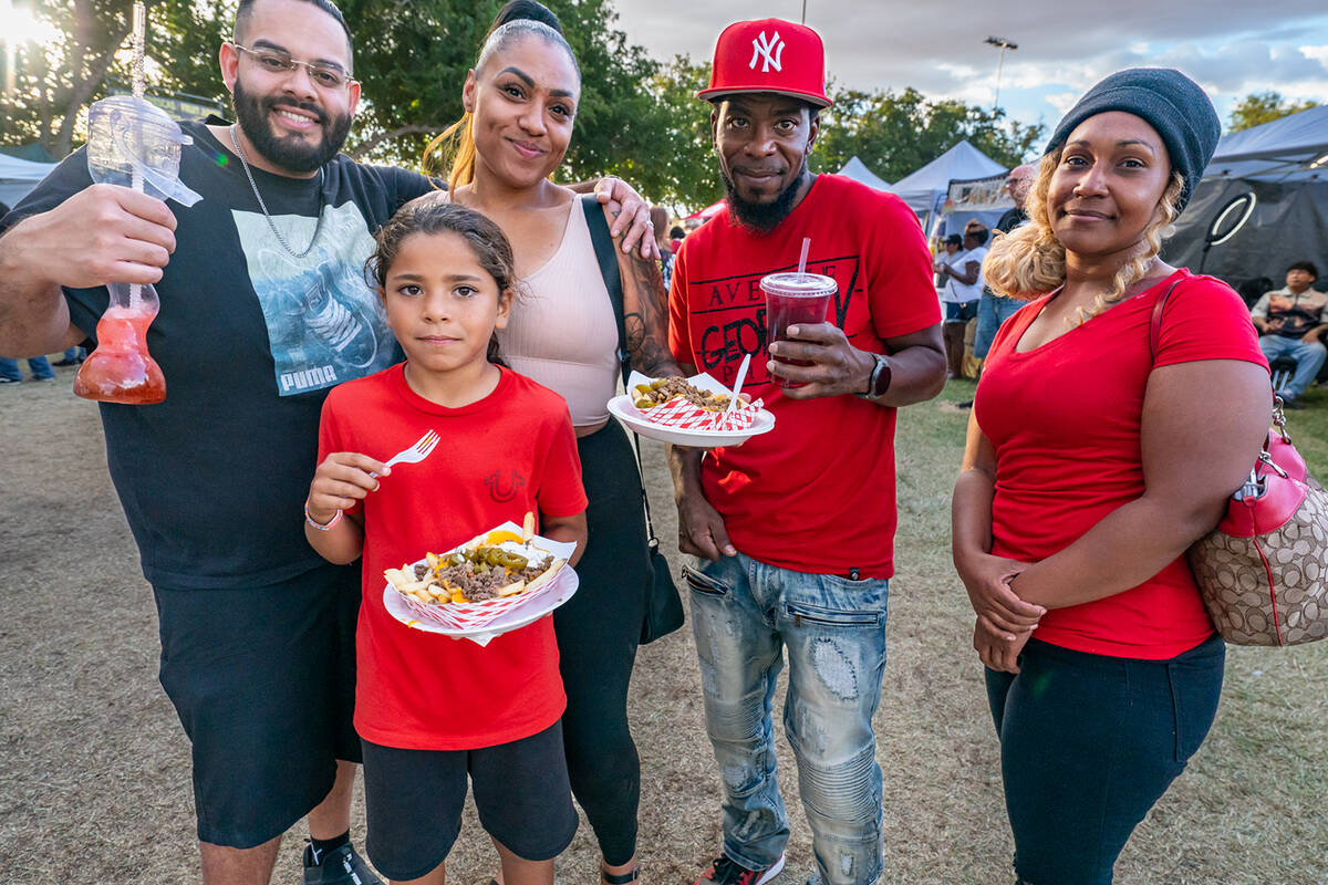 Families were out in force at the Pahrump Fall Festival, taking in all of the autumn excitement ...