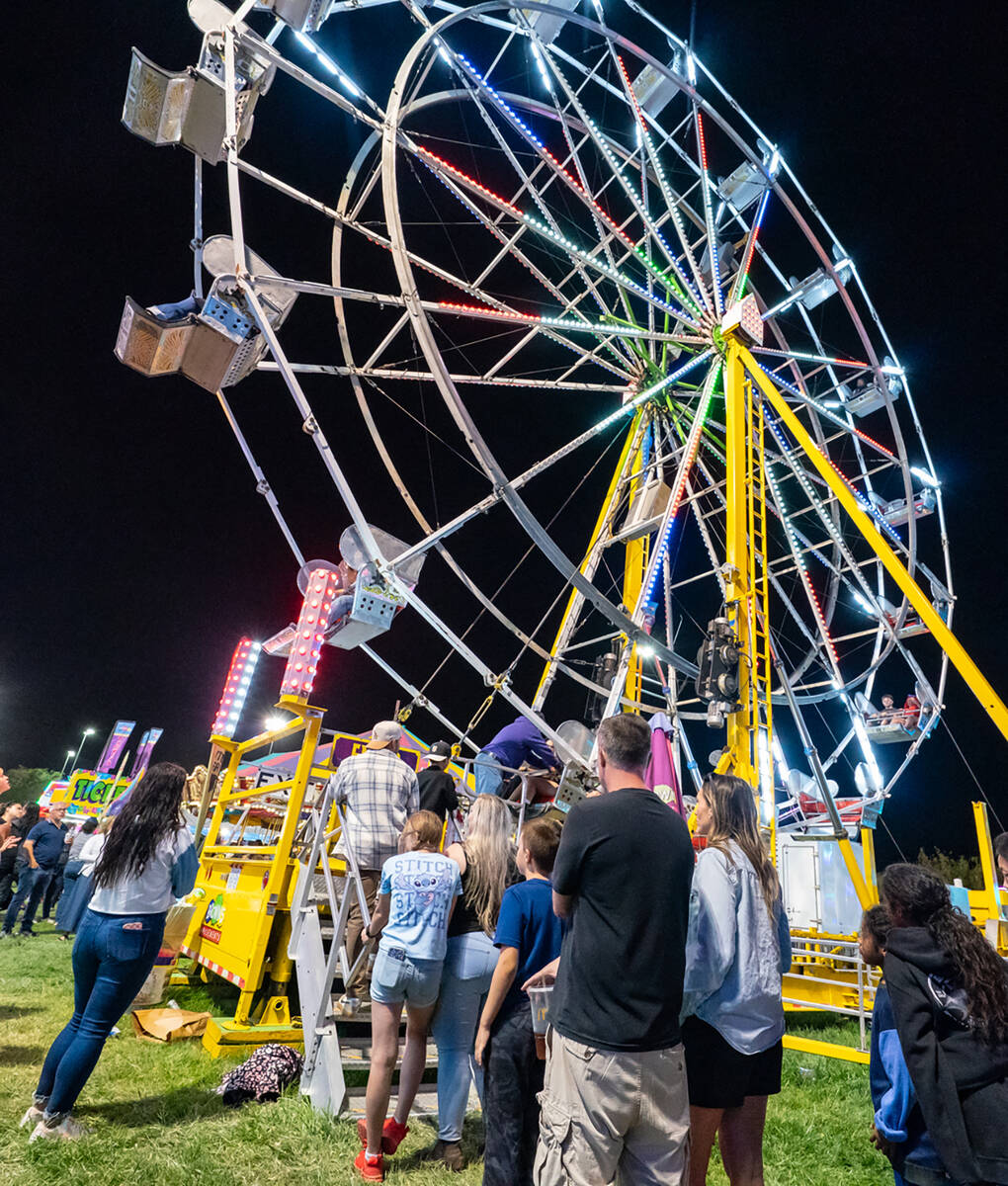 The Pahrump Fall Festival saw a new carnival provider this year, Brown's Amusement, and crowds ...