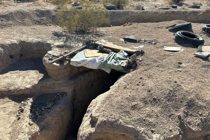 “We removed the body from the hole, and we destroyed the underground home for safety purposes ...