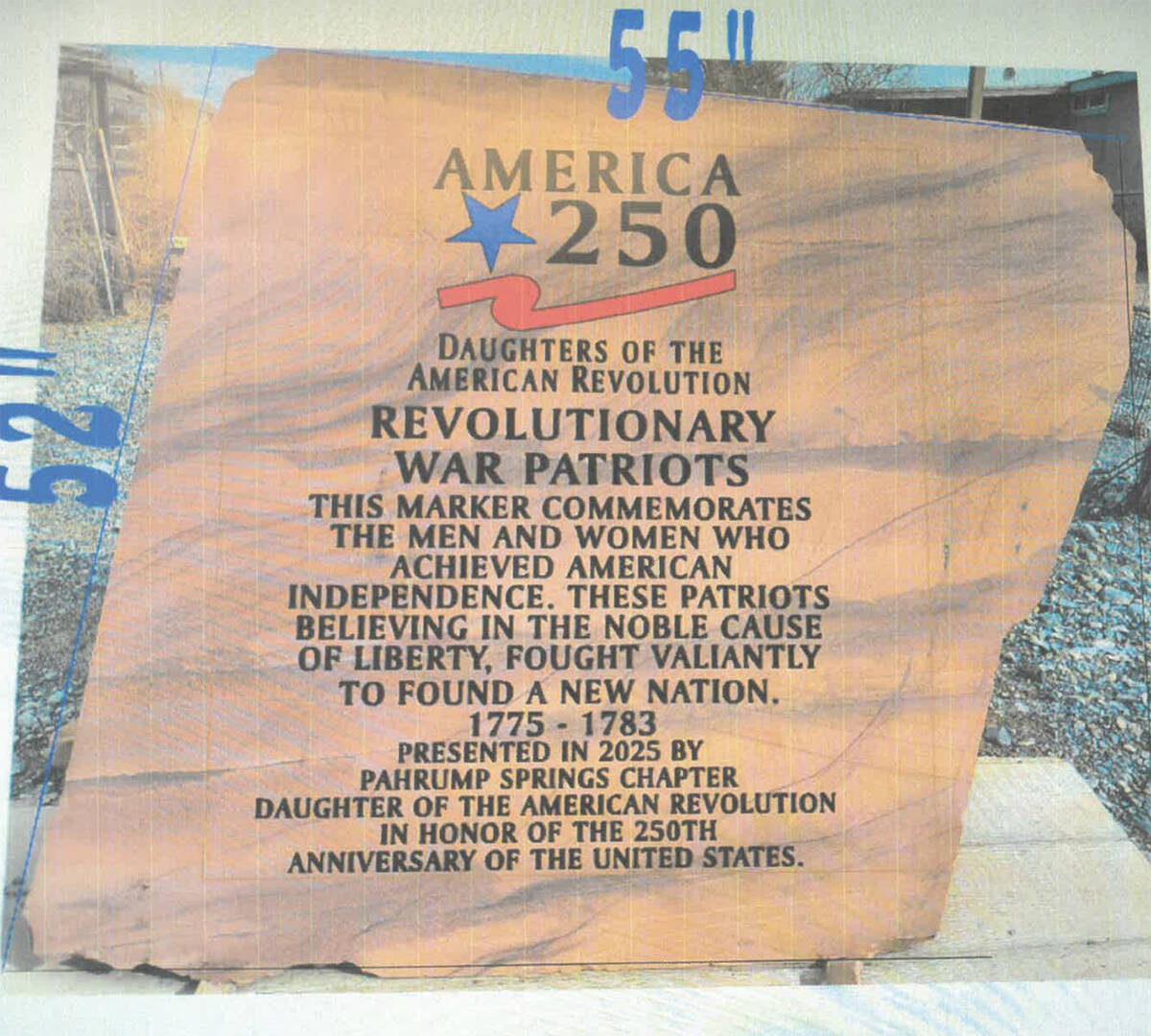 “There are a lot of America250 events and monuments going up across the United States to hono ...