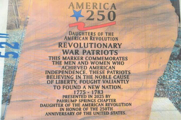 “There are a lot of America250 events and monuments going up across the United States to hono ...