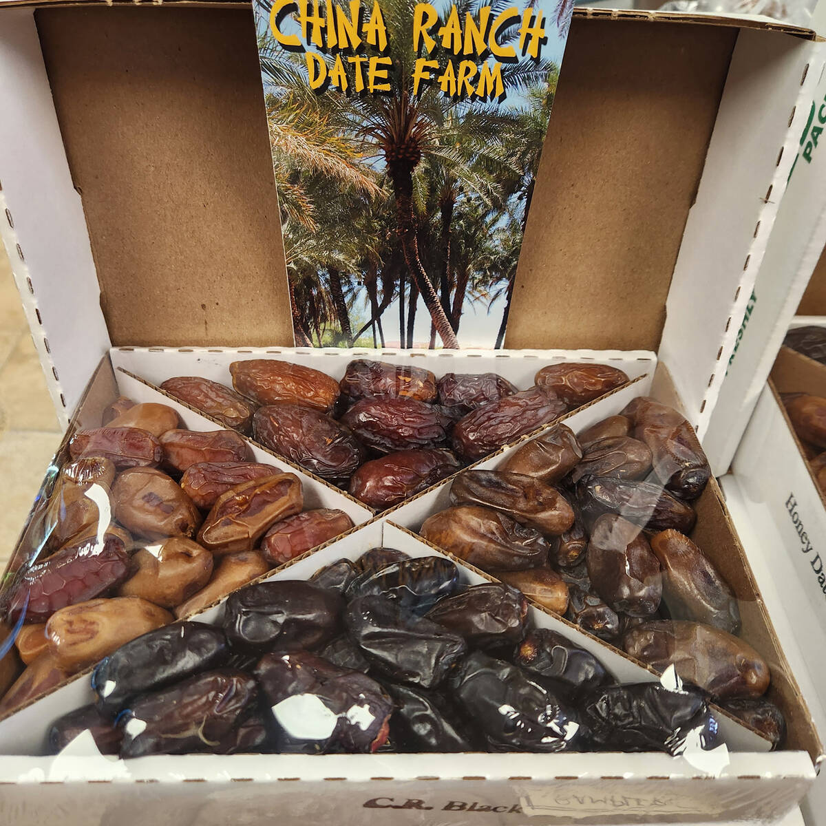 “Dates are like apples, there’s lots of varieties of apples. Different colors and different ...