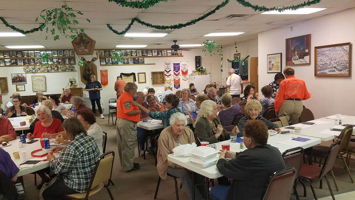 The Pahrump Moose Lodge has been the home of donation dinners for many years, providing the ven ...