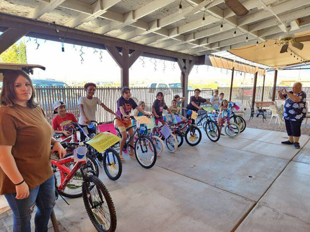 Smiles Across Pahrump returned to the Pahrump Moose Lodge once again this year and every youngs ...